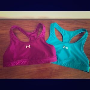 Set of two Underarmour sports bras. Unworn.